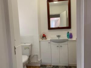 Vonios kambarys apgyvendinimo įstaigoje Spacious London Excel 2 bedrooms, Separate Reception, Kitchen, Full Apartment