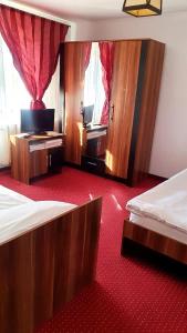 Postel nebo postele na pokoji v ubytování Casa de Vacanta Marjacu