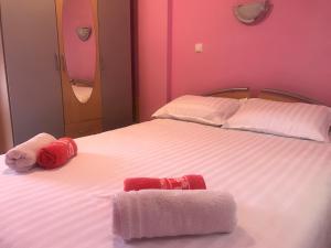 Cama o camas de una habitación en Kuća za odmor Magdalena&V