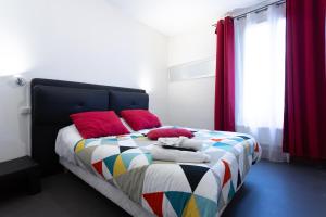 Кровать или кровати в номере Hotel Europe BLV