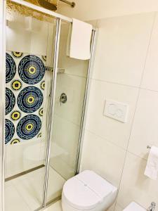 Koupelna v ubytování B&B Suite Amare Polignano