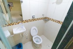 Koupelna v ubytování Hotel Lumem Taguatinga Norte