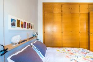 Postel nebo postele na pokoji v ubytování Apartamento Deluxe Terrace. Alameda
