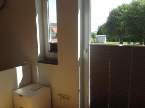 Ein Balkon oder eine Terrasse in der Unterkunft Haus Annelie FEWO 3 EG/OG