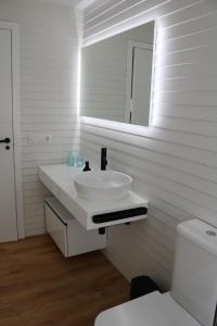 Kylpyhuone majoituspaikassa Tu Rincón en Compostela