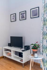 TV a/nebo společenská místnost v ubytování Apartamento Deluxe Terrace. Alameda