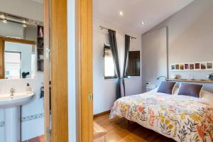 Postel nebo postele na pokoji v ubytování Apartamento Deluxe Terrace. Alameda