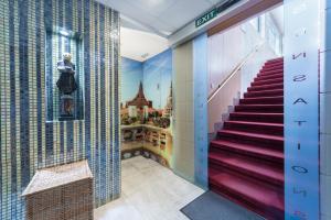 Een badkamer bij Hotel Torre Azul & Spa - Adults Only