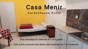 Ένα ή περισσότερα κρεβάτια σε δωμάτιο στο Casa Menir