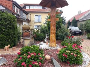 Zahrada ubytování Ferienwohnung mit Herz