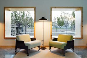 Posezení v ubytování Hotel Aire de Bardenas