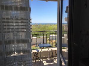 A balcony or terrace at Apartament Keti