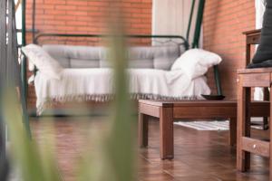 A bed or beds in a room at Appartamento di design