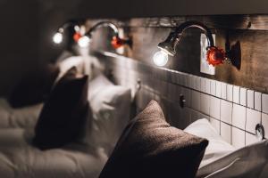 Katil atau katil-katil dalam bilik di Yamahana Onsen Tonden Japanese Inn