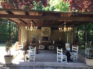 Zahrada ubytování Villa Loghino