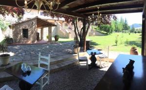 Zahrada ubytování Villa Loghino