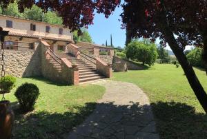 Zahrada ubytování Villa Loghino