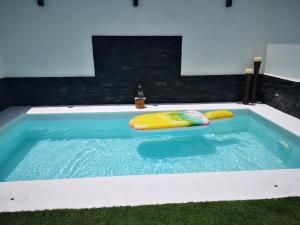 Bazén v ubytování SUNNY PARADISE, Heater pool nebo v jeho okolí