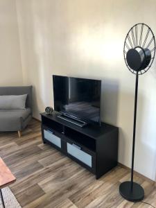 TV a/nebo společenská místnost v ubytování MARIEN Apartment