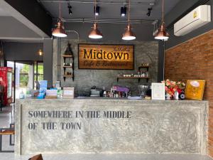 Lounge atau bar di Midtown Sukhothai