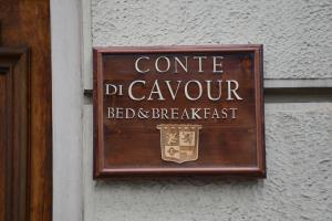 Certifikát, hodnocení, plakát nebo jiný dokument vystavený v ubytování Conte di Cavour