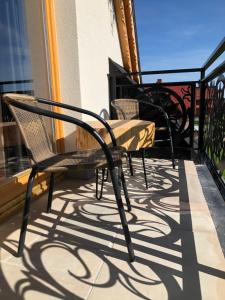 Balkón alebo terasa v ubytovaní Osada Witów - apartament „Czerwone Wierchy”