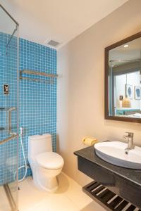 Phòng tắm tại Coralina Hotel & Free Spa Voucher