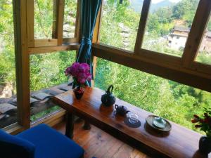 Zahrada ubytování Bridge View Boutique Guesthouse 望桥楼精品民宿