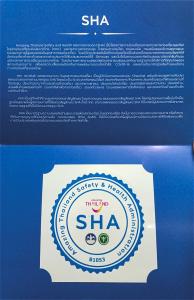 Certifikát, hodnocení, plakát nebo jiný dokument vystavený v ubytování Wisdom Hotel & Residence