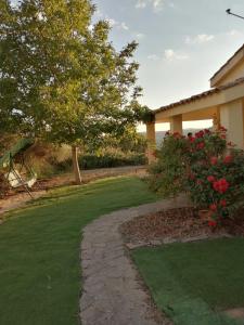 Taman di luar S'orrosa casa vacanze bifamiliare in montagna panorama stupendo Sardegna