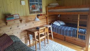 Postel nebo postele na pokoji v ubytování Hiking Cabin