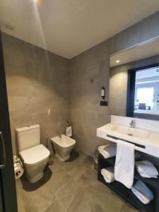 Koupelna v ubytování HOTEL IBERUM