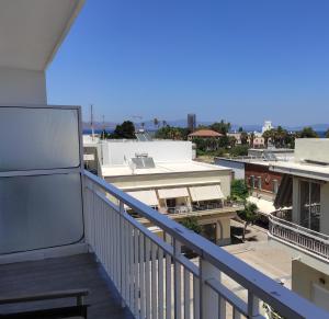 Milva Apartments的阳台或露台