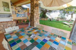 A garden outside Bellavista