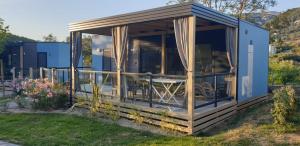 Ogród w obiekcie Victoria Mobilehome in Padova Premium Camping Resort