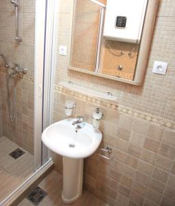 Kupatilo u objektu Hotel Laguna