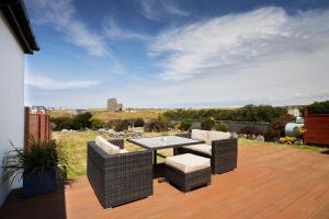 Posezení v ubytování Luxury Lodges in Doolin Village with Hot Tubs