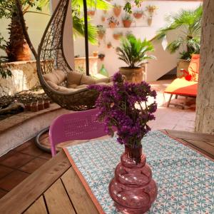 Posezení v ubytování Casa Violetta