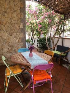 Patio nebo venkovní prostory v ubytování Casa Violetta