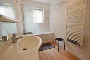 Et badeværelse på Appartement Plaisance