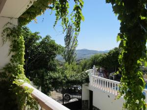 a view from the balcony of a house at Casa rural VillaGloria in Montefrío
