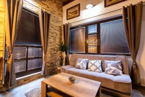 Posezení v ubytování Apartmán POD HRADEM - Vranovská přehrada, Bítov-Horka