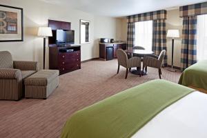 Holiday Inn Express Hotel & Suites Syracuse North Airport Area, an IHG Hotel tesisinde bir oturma alanı