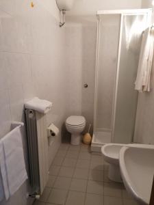 Koupelna v ubytování Camere la torre