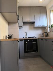 Kuchnia lub aneks kuchenny w obiekcie Apartament przy Starówce