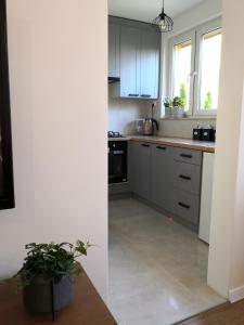 Kuchnia lub aneks kuchenny w obiekcie Apartament przy Starówce
