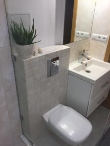 Kúpeľňa v ubytovaní Fregata Apartment Gdynia