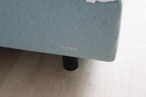 a close up of the back of a chair with a leg at Hotel 171 in Rotterdam