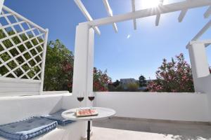 Balkon lub taras w obiekcie Aegeeis