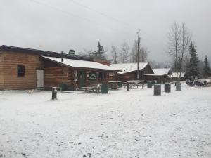 Gakona Lodge v zimě